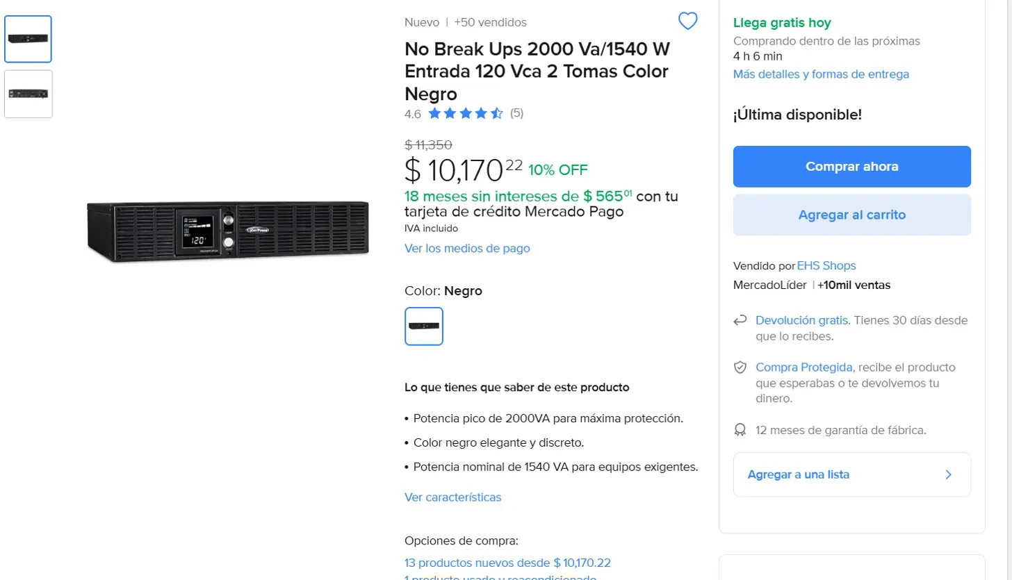 UPS 2000VA